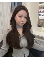 パーヴミックス アリー(Parve Mix ALLY) チョコレートブラウン×韓国風くびれヘア