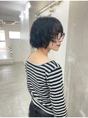 ベリーショートハンサムショートショートヘアタッセルボブ