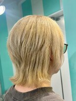 マティーナ ヘアー 池袋(Matina hair)&nbsp;【ショートウルフ　ミルクティーベージュ】池袋美容室