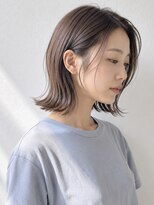 ヘイ 松本店(HEY) 【HEY 松本】外ハネボブ×透明感アッシュブラウン