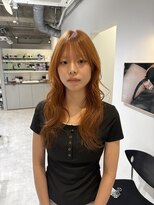 ローレンジウ(LOREN JU)&nbsp;着物ヘア/ダークアッシュ/ミディアムレイヤーカット/名古屋名駅