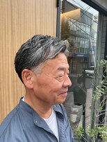 ピリオド(period.)&nbsp;グレイヘアメンズショート