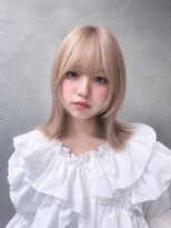 ミミ 池袋 要町(mimi)&nbsp;【mimi】ボブ×ミルクティー