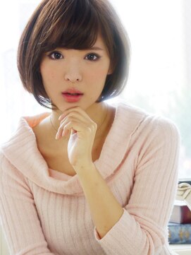 ヘア ジュレ ドゥ(hair jurer deux) 【ヘアジュレドゥ 花井】 大人ナチュラルボブ☆ショート