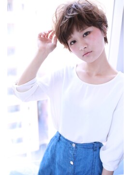 クラウドゼロ(Cloud zero) 短めバングゆるふわショート【Cloud zero】