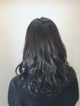 キャラ 池袋本店(CHARA) 外国人風ダークグレープグレージュ/大人可愛いフェアリーカール