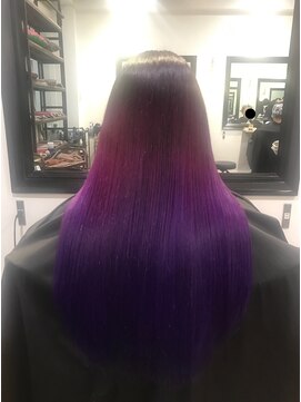 ミリム 栄矢場町店(MIRiM) 【MUSE】ピンクパープルグラデーションカラー