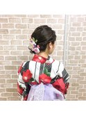 岡田彩花さん＊アップスタイル
