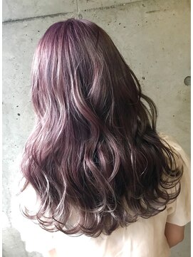 エール(a:le) ケアブリーチ ピンクラベンダー