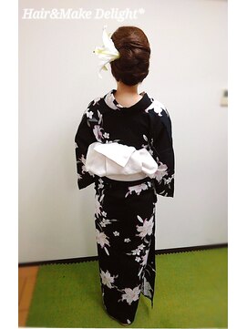 ヘアーアンドメイク ディライト(Hair&Make Delight) 浴衣ヘア