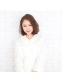 エアリーパーマボブ