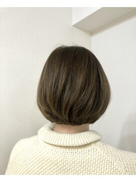 シアン(CYAN) 丸みショート 大人ボブ