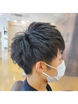 カズ 中津店(KAZU) 束感刈り上げマッシュ