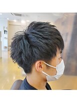 カズ 中津店(KAZU) 束感刈り上げマッシュ