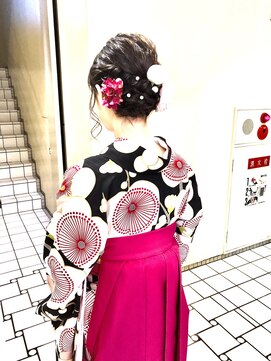 ヘアメイク ジェイエム 卒業式