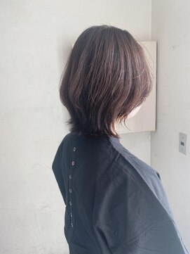 キャンバス バイ ネオリーブ 横浜西口(Canvas by neo.) ボブウルフ 骨格レイヤーでトーン上がるヘア◎sk