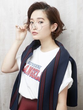 コムマティス 恵比寿ガーデンプレイス(Comme Matisse) ボブ/カーキグレージュ/大人かわいい[恵比寿/恵比寿駅]