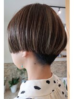 シエリヘアーデザイン(SIERI HAIR DESIGN)&nbsp;《SIERI》　ぱっつんグラデーションボブ