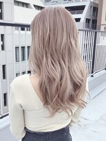 ハンナ 名古屋(HANNAH)&nbsp;ダブルカラー　ブリーチ　ハニーミルクティー