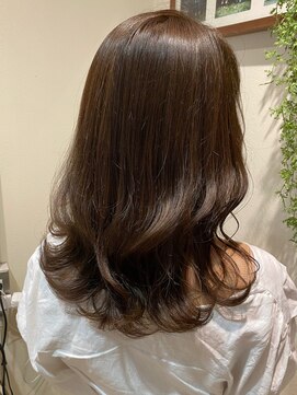 ロンド フィーユ(Lond fille) Chika 大人可愛いくびれヘア×ショコラアースカラー