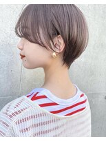 ガーデン オオタカノモリ(garden otakanomori)&nbsp;ショートボブ×小顔ヘア×ツヤ髪スタイル×ベージュカラーc