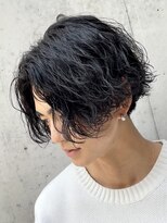 グッドタイムエフティフィフス 横浜西口(GoodTimes ft.fifth)&nbsp;ツイストスパイラルパーマセンターパートツーブロック刈り上げ