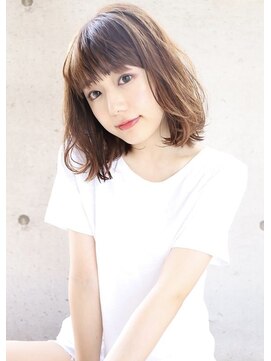 ヘアアンドメイク シークネクスト(HAIR&MAKE SeeK NEXT) 【SeeK　NEXT】ニュアンスカール×ボブ