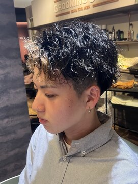 エクファフォーメン(EX-FA FOR MEN) ツイスパ×バングカラー