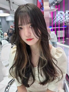 レディアル 渋谷(REDEAL) ワンホンヘア/韓国ヘア/前髪[レイヤーカット/渋谷]