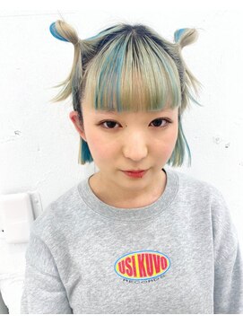 レコ 渋谷(LECO) ブルーポイントハイトーンカラー