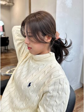 アリスバイアフロート 自由が丘(ALICe by AFLOAT) 結んでも可愛いサイドバング