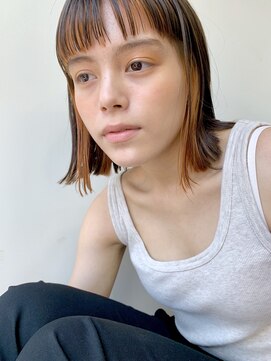 クオン 今泉(quon) 【RYUYA】フェイスフレーミング ブラック×オレンジ