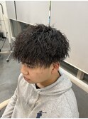 縦落ちツイストスパイラルパーマ/ツイストパーマ/マッシュ