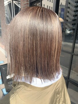 オーガニック アトリエ 大宮(organic+atelier) 20代30代40代くびれヘア似合わせカット白髪ぼかしアースカラー