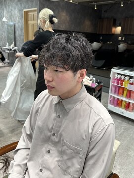 フォンド 津田沼(fond.) ウルフ/アッシュブラック/カルマパーマ/ベリーショート/津田沼