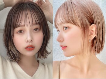 サンド 名古屋(sand)の写真/<ホットペッパーAWARD受賞の姉妹店>ハイトーンカラー×ショートカットはお任せ[名古屋駅/ショートボブ]