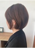 ふんわりまるみショート