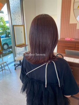 シェリッシュルーチェ(Sheriche luce) アンバーブラウン