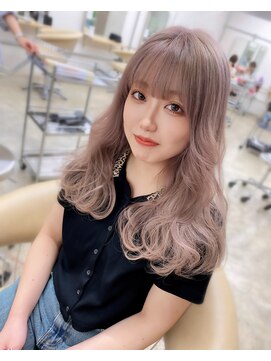 ファンド 千葉(fand) ミルクティー/ピンクベージュ/韓国ヘア/千葉/MANAMI