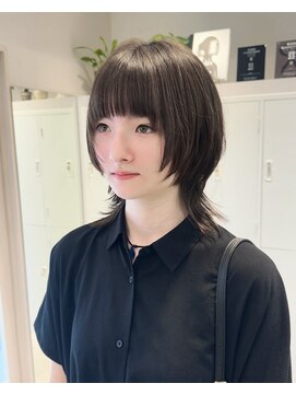 シュク 高円寺(SYUK) 加藤【高円寺】ウルフ/レイヤーボブ/顔周りカット/ネオウルフ