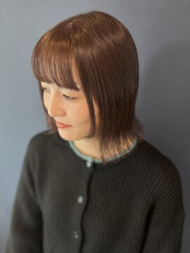 モコ(moco) 切りっぱなしボブ