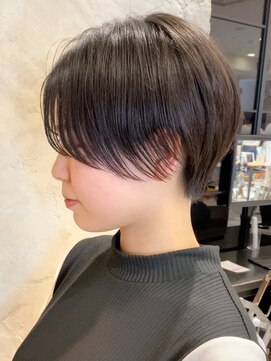 アフロート ルヴア(AFLOAT RUVUA) みねスタイル♪ マッシュショート ボブ 30代 40代 小顔 新宿