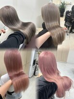 アイズ 横浜(IS)&nbsp;ミルクティーグレージュ/ホワイトピンク/ハイトーン/ブリーチ