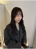 暗髪/黒髪/レイヤーロング/前髪カット/レイヤーカット