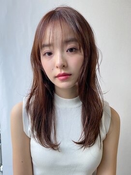 エトラ 渋谷店(etora) 小顔 前髪 レイヤーカット ホワイトグレージュ"