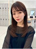 韓国ヘア/レイヤーカット/ワンカール/小顔カット/イメチェン