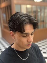 フランクス バーバー ウエストトウキョウ 吉祥寺店(FRANK’S BARBER WEST TOKYO)&nbsp;フェザーパーマ