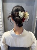 和装に映える卒業式ヘア【三軒茶屋】