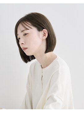 フェイバリットガーデン(favorite garden) favorite gardenシンプルボブに少しだけフェイスレイヤー