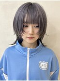 ウルフ/ウルフカット/ ハッシュカット/グレージュ担当岩崎017